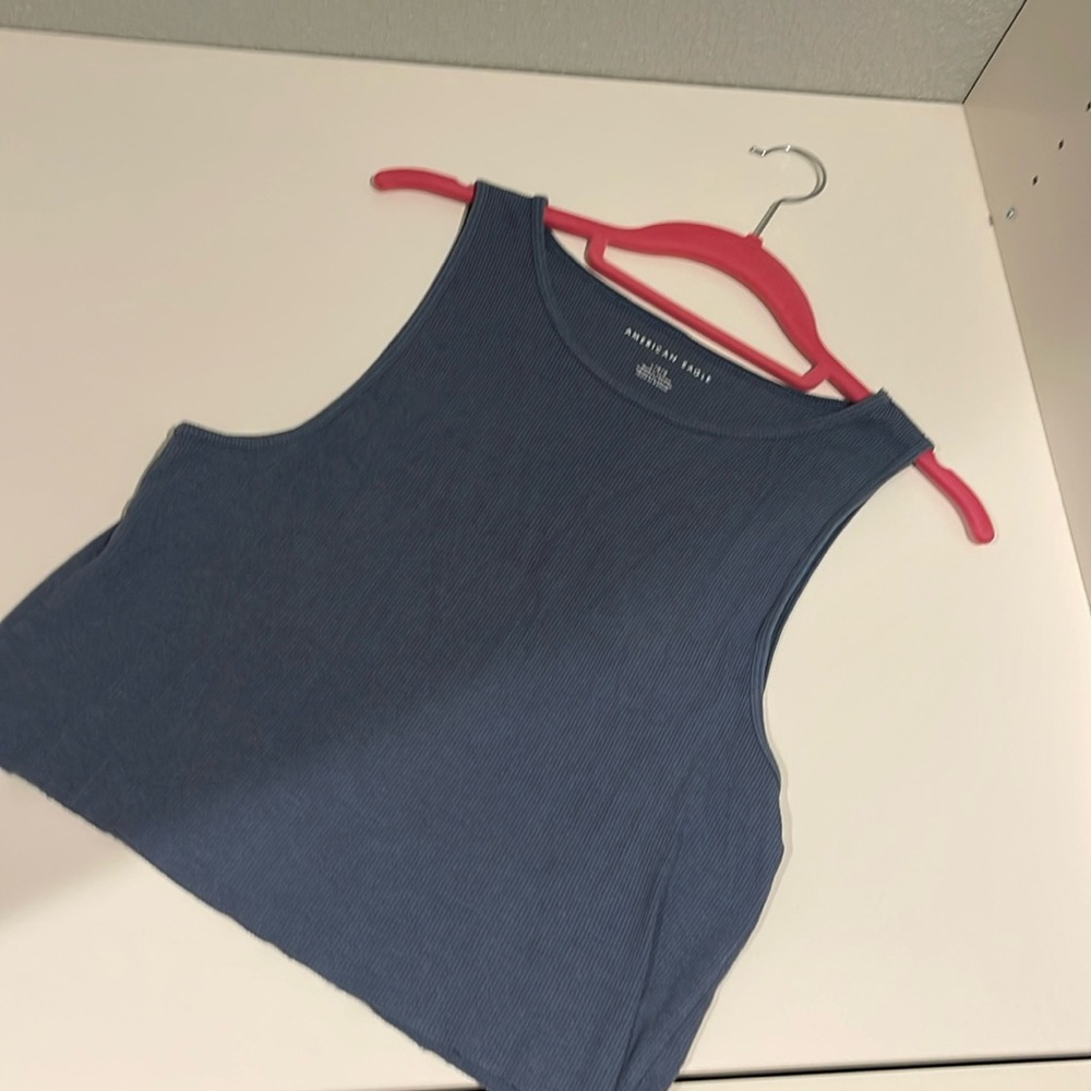 American Eagle Navy Tank Size Large